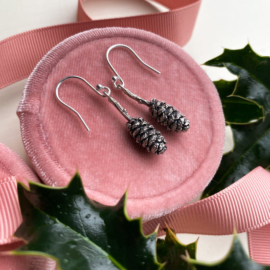 Pine Cone Earrings
