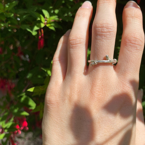 Chunky Twig Ring