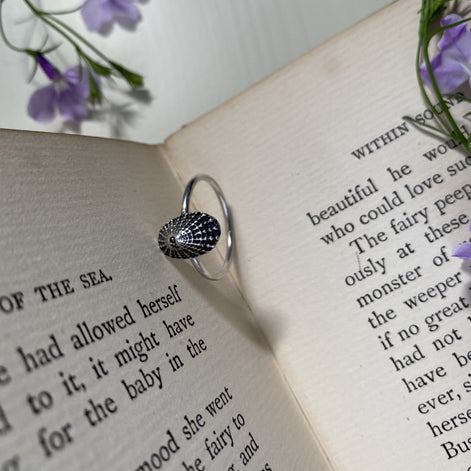 Sterling Silver Limpet Shell Ring