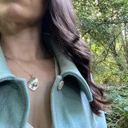 Rose Leaf Necklace