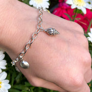 Custom Shell Charm Bracelet