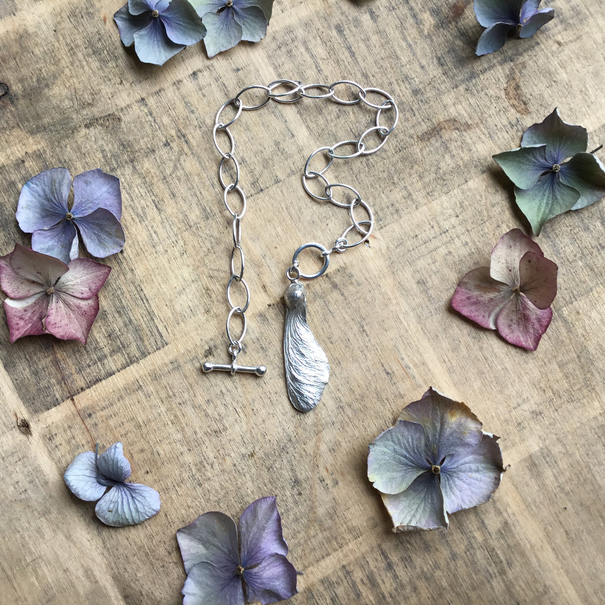 Sycamore Seed Charm Bracelet