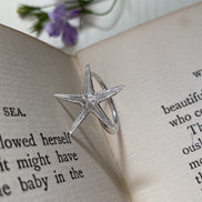 Sterling Silver Starfish Ring