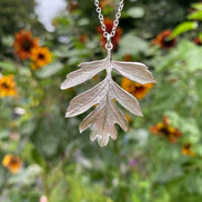 Hawthorn Leaf Necklace