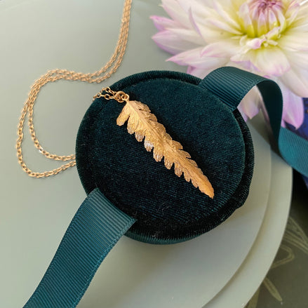 Fern Leaf Necklace