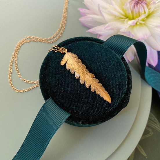 Fern Leaf Necklace