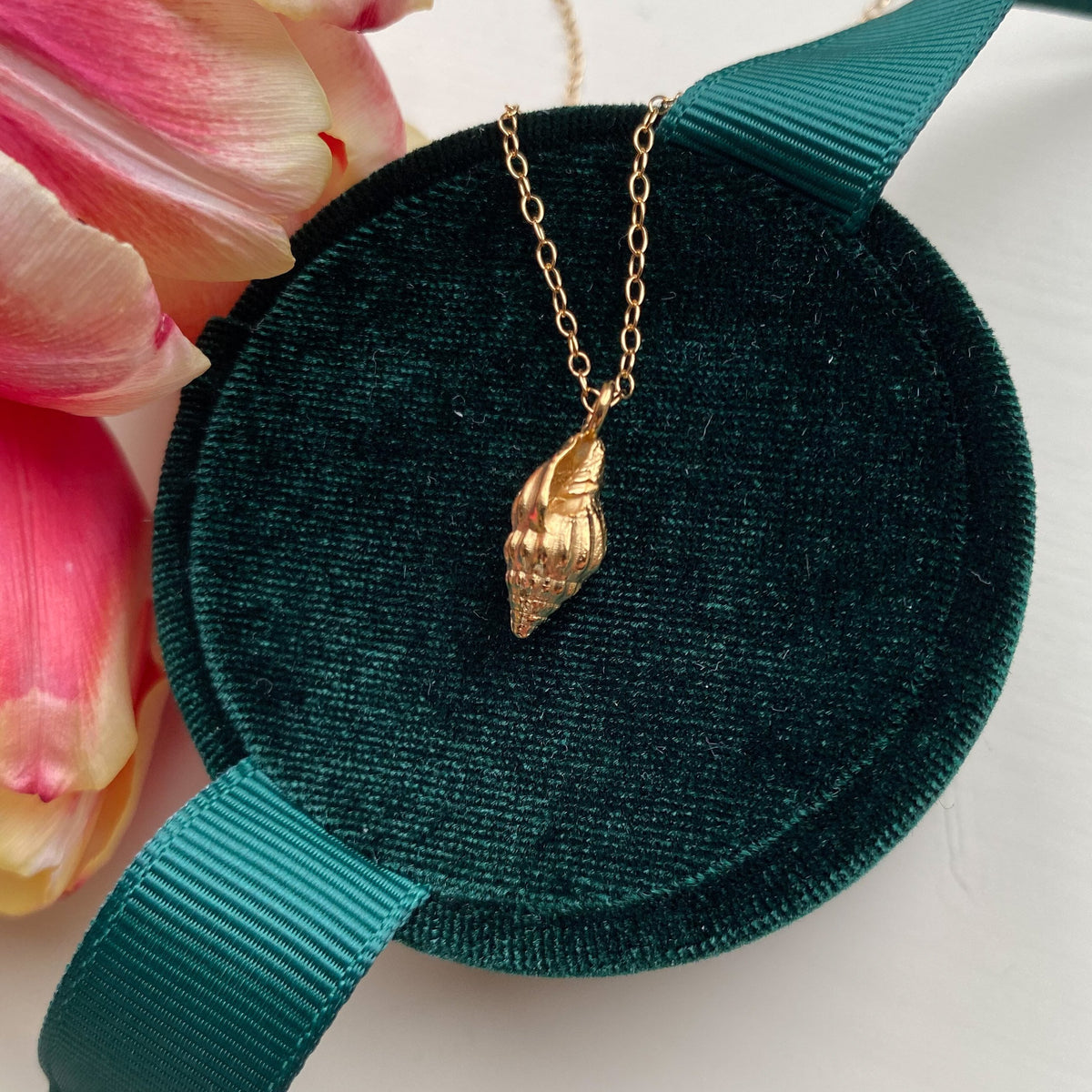 Spiral Shell Necklace