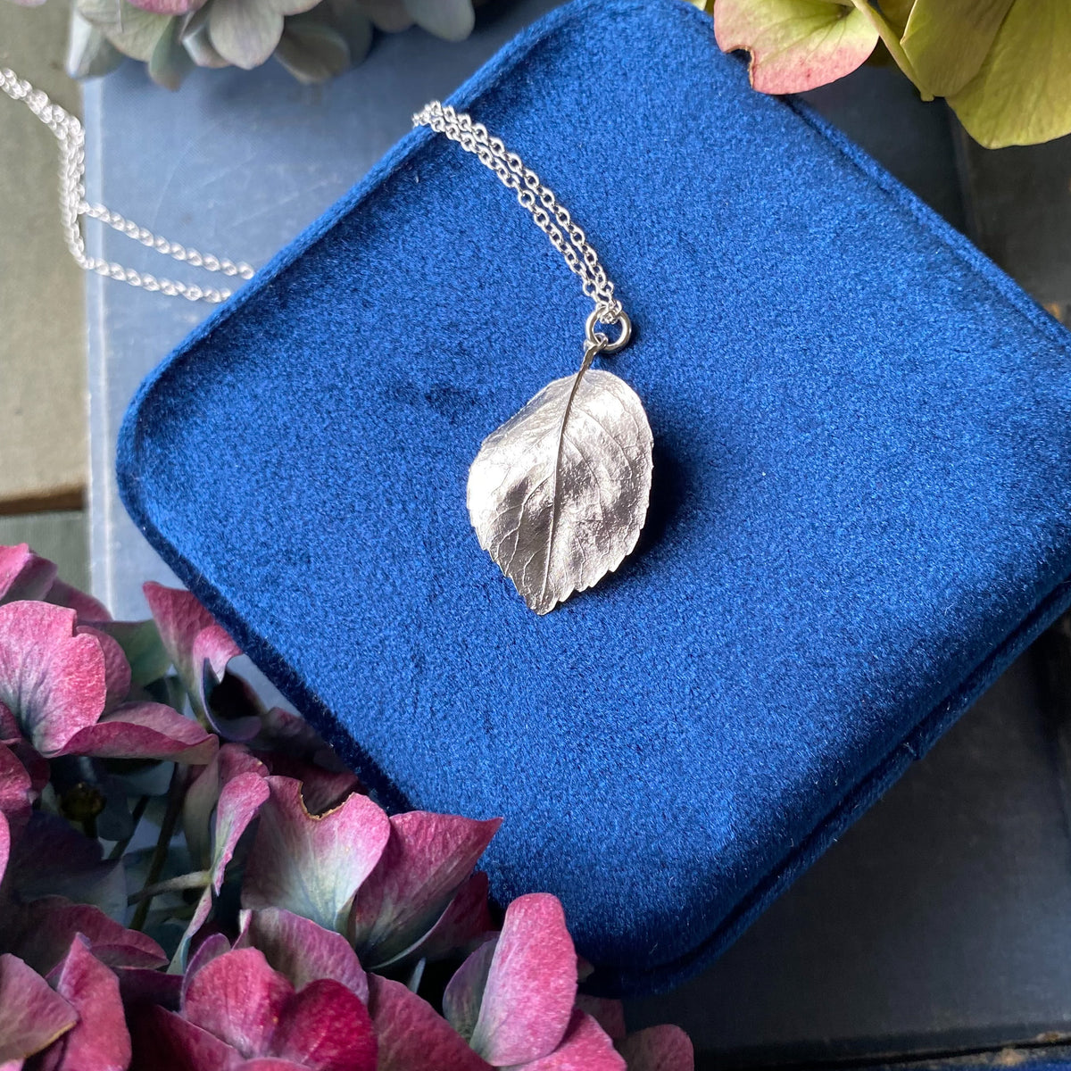 Rose Leaf Necklace
