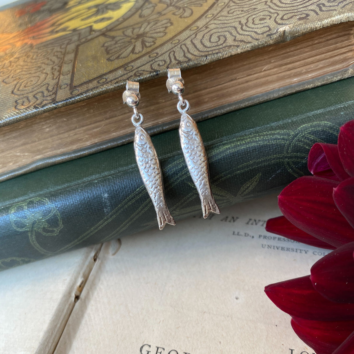 Fish Drop Earrings