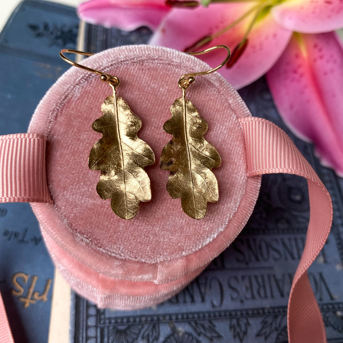 Oak Leaf Earrings