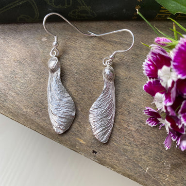 Sycamore Seed Earrings