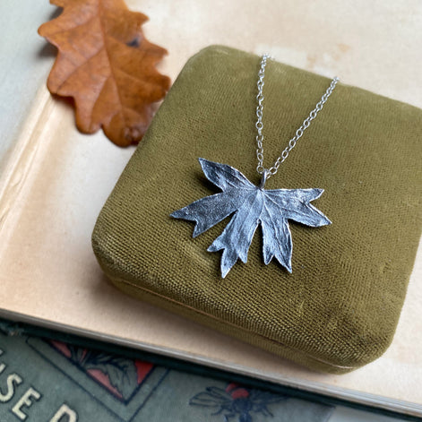 Maple Leaf Necklace