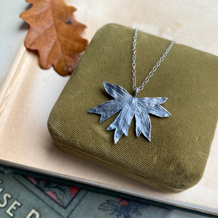 Maple Leaf Necklace