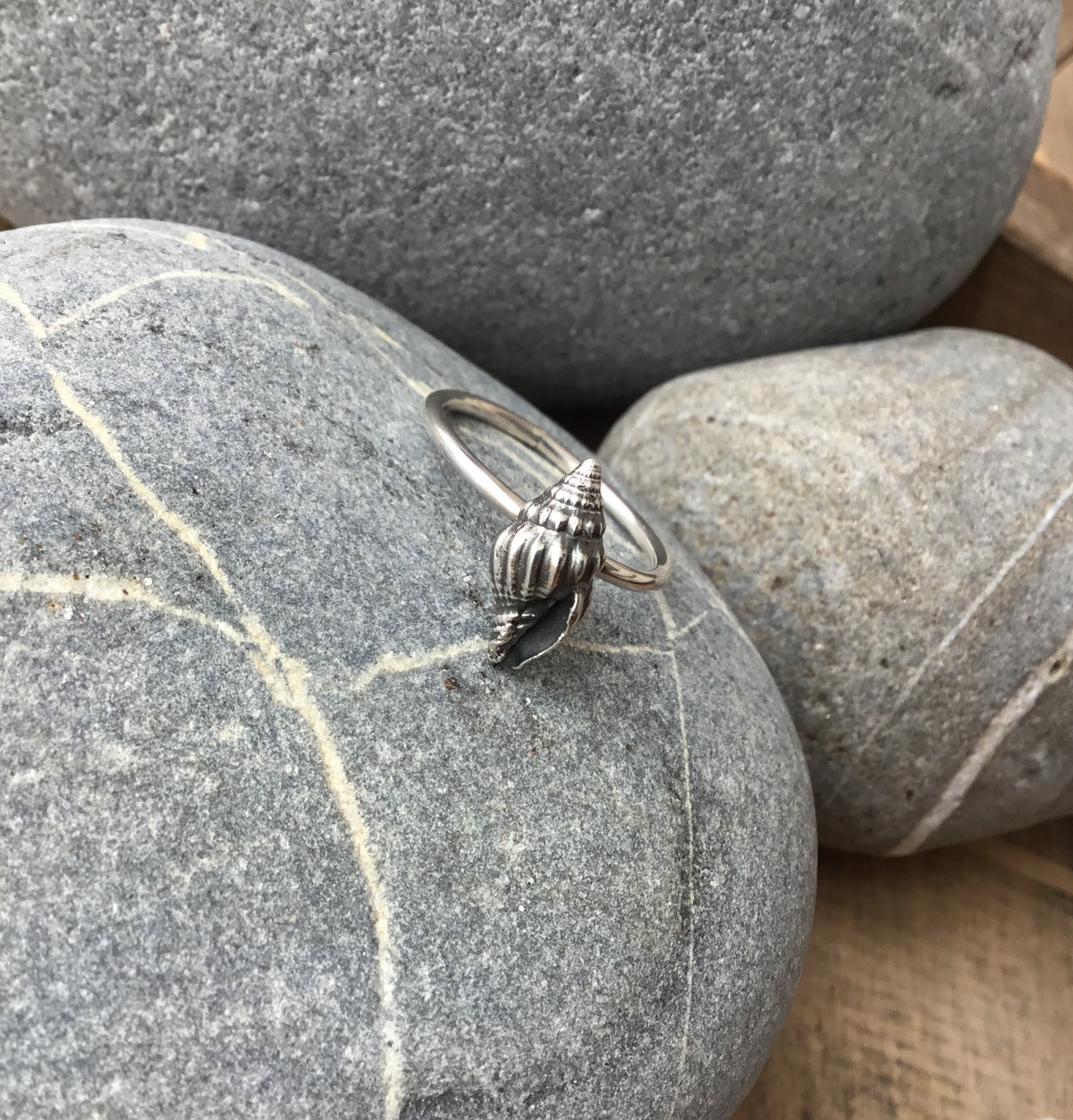 Spiral Shell Ring