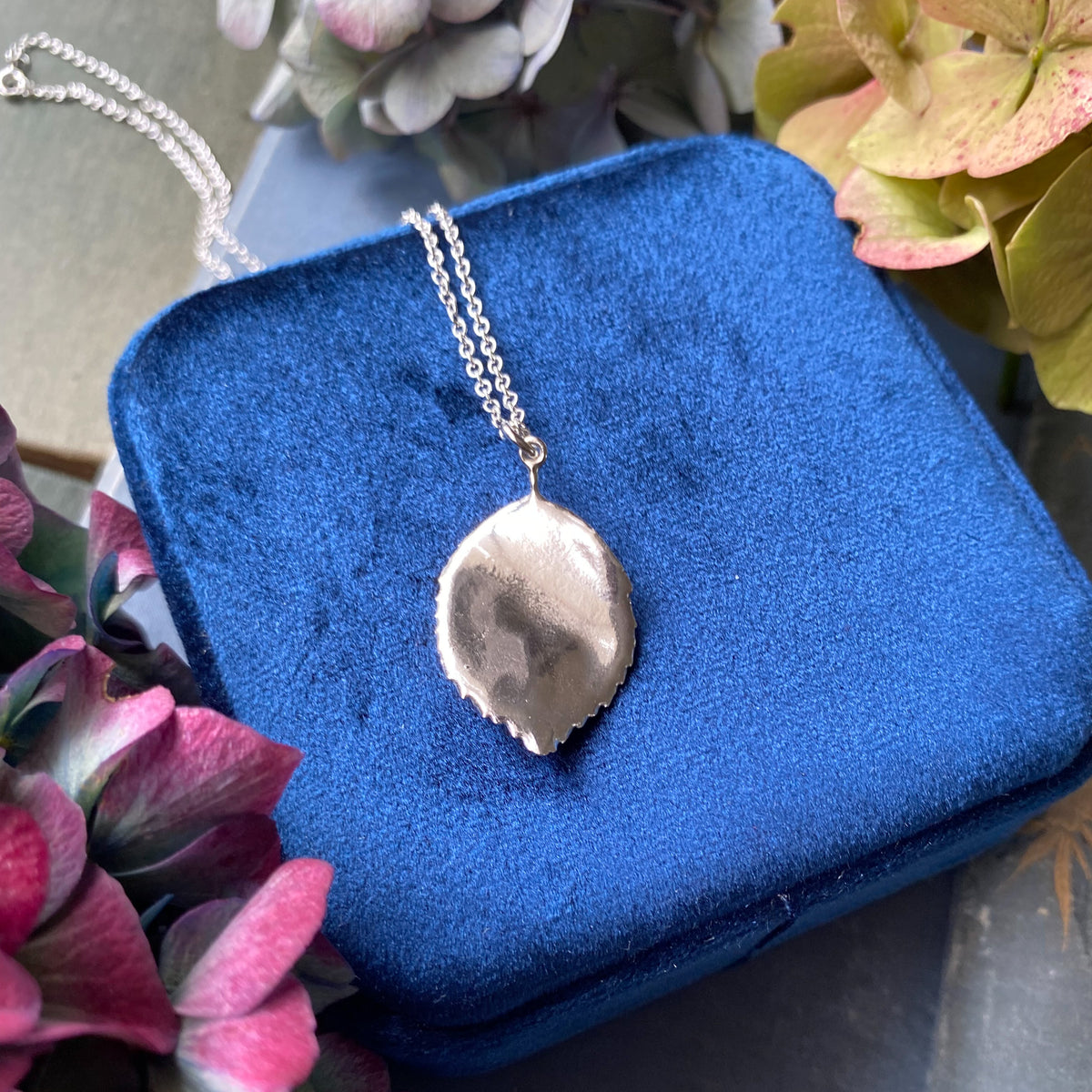 Rose Leaf Necklace