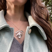 Hawthorn Leaf Necklace