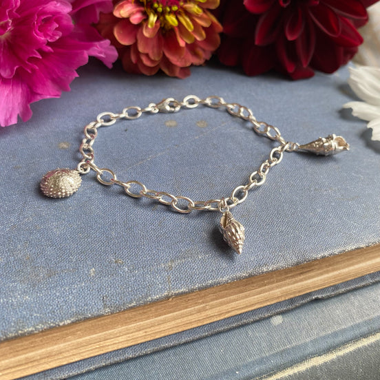 Custom Shell Charm Bracelet