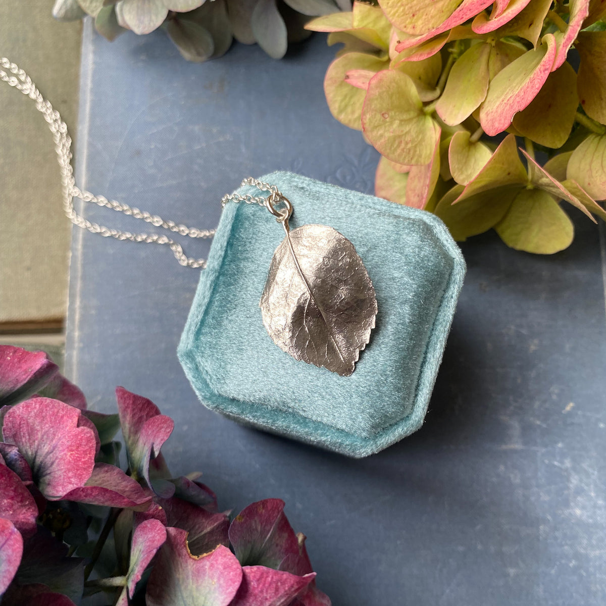 Rose Leaf Necklace