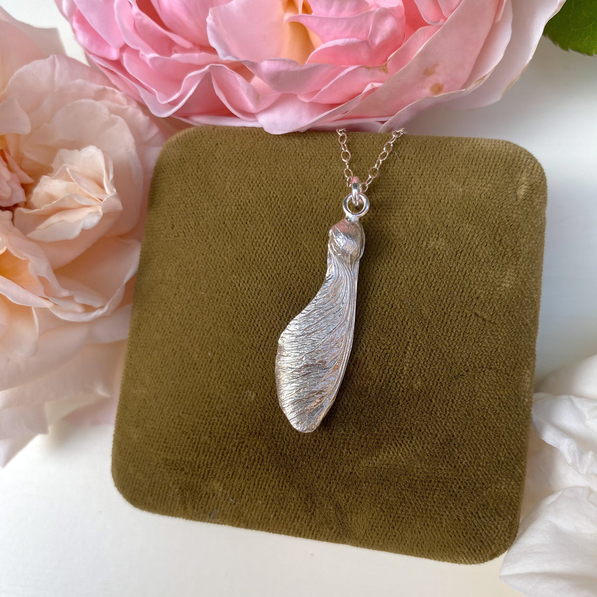 Sycamore Seed Necklace