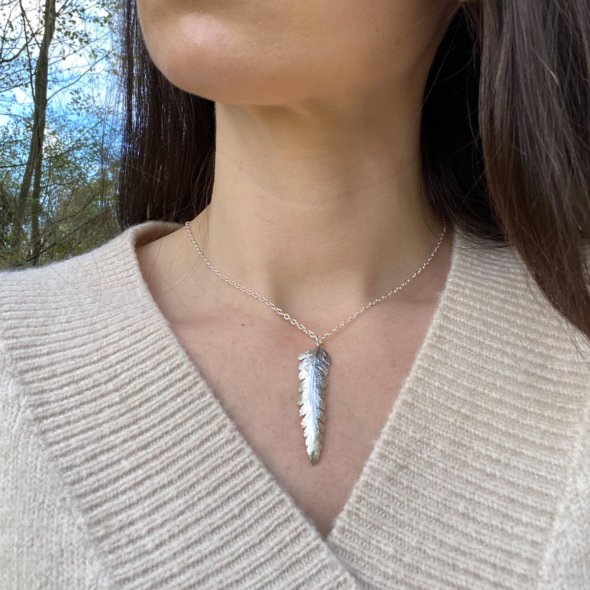 Fern Leaf Necklace