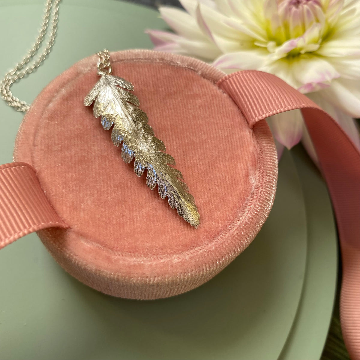 Fern Leaf Necklace