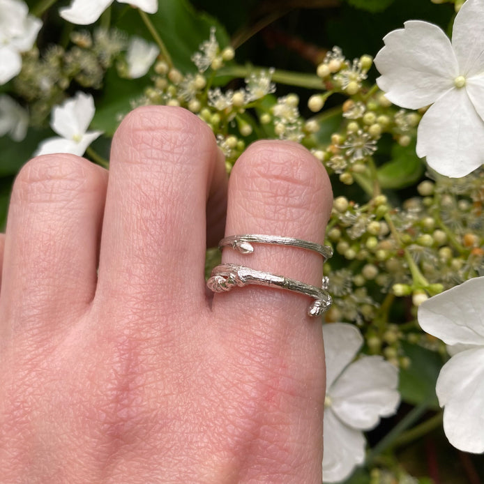Fine Twig Bud Ring