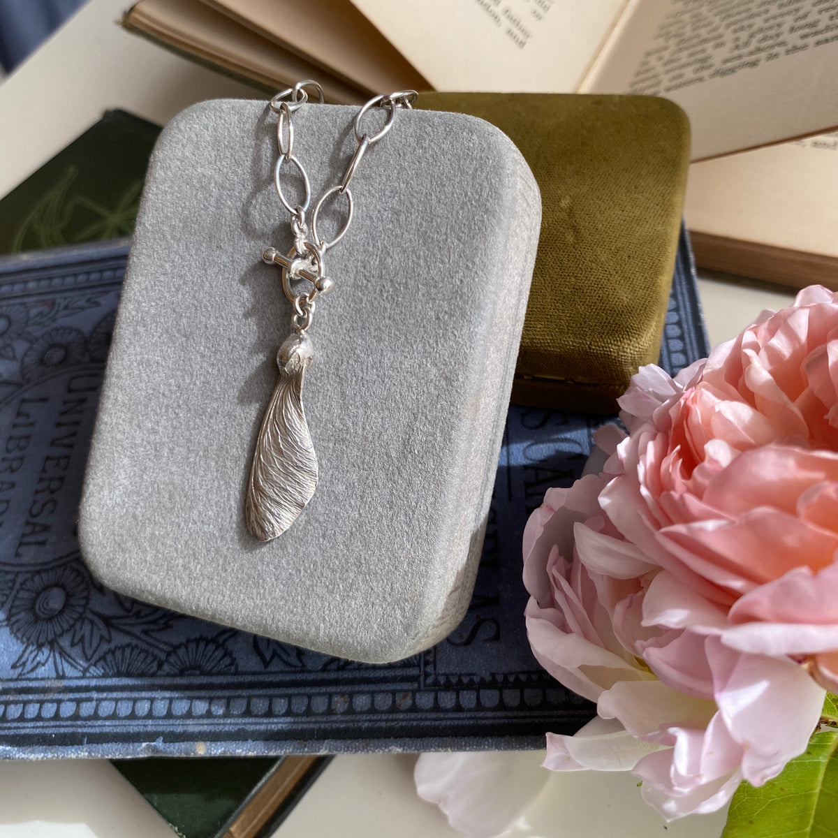 Sycamore Seed Charm Bracelet