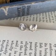 Sedum Leaf Stud Earrings