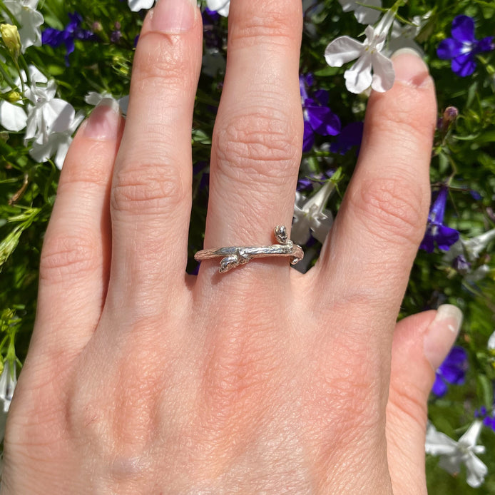 Chunky Twig Ring
