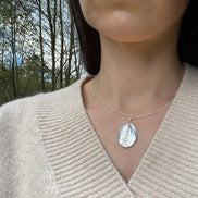 Velvet Cloak Leaf Necklace