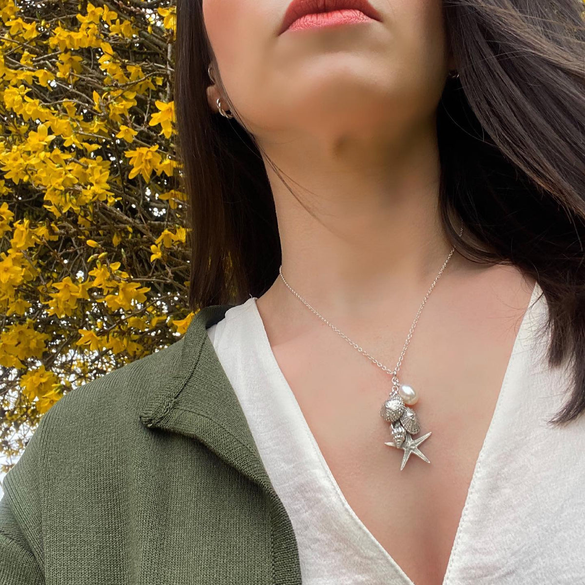 Cluster Shell Necklace