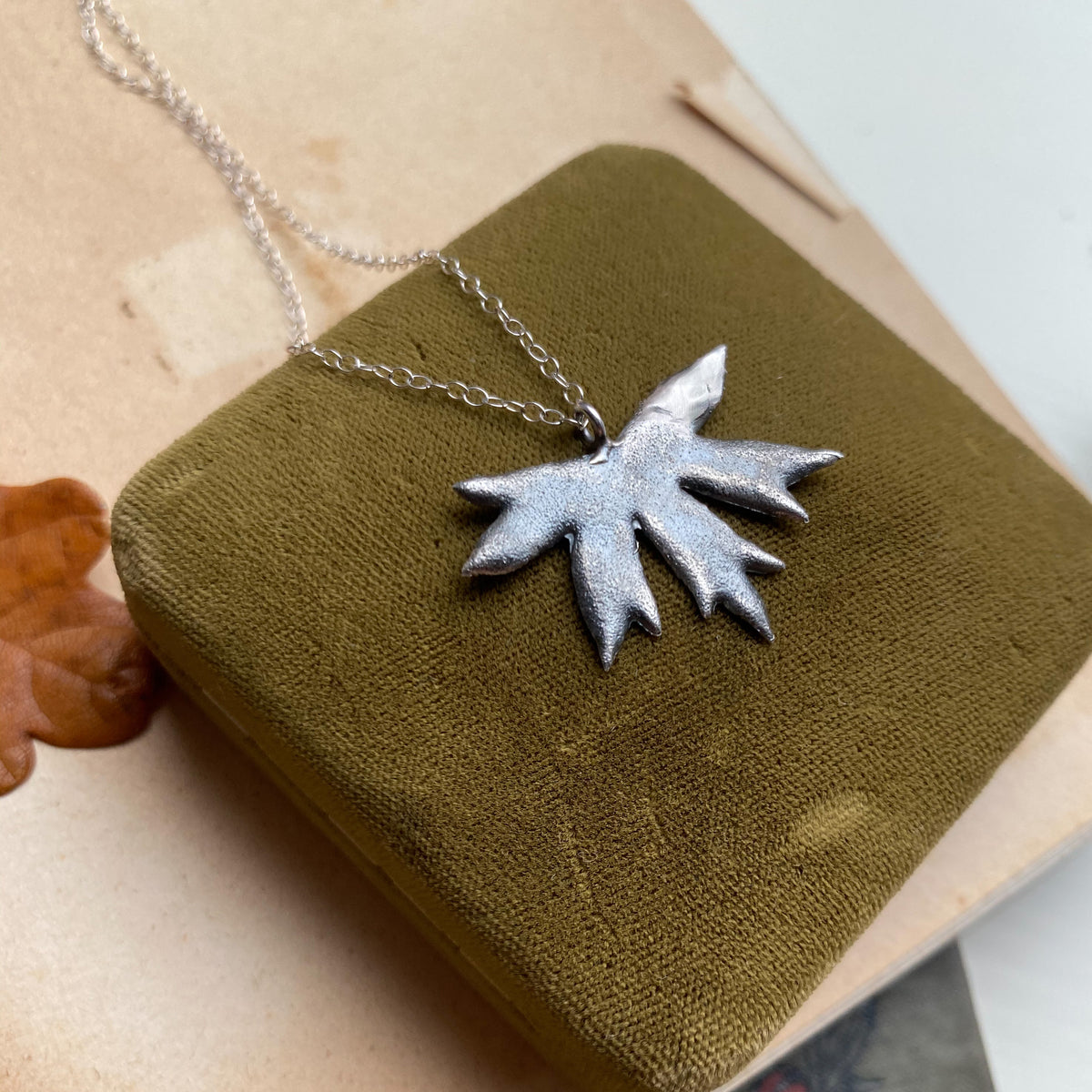 Maple Leaf Necklace