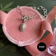 Custom Single Shell Charm Bracelet