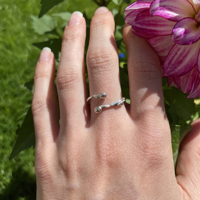 Blossom Twig Ring