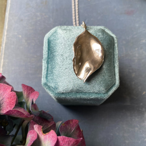 Beech Leaf Necklace