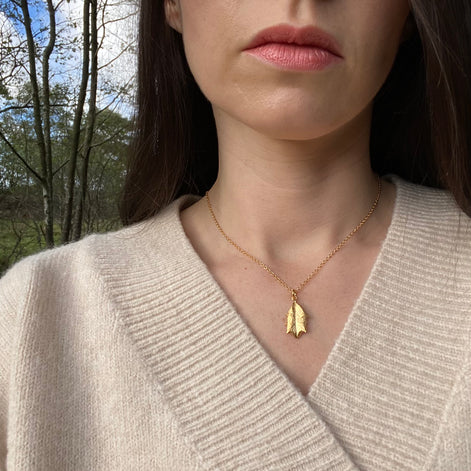 Holly Leaf Necklace