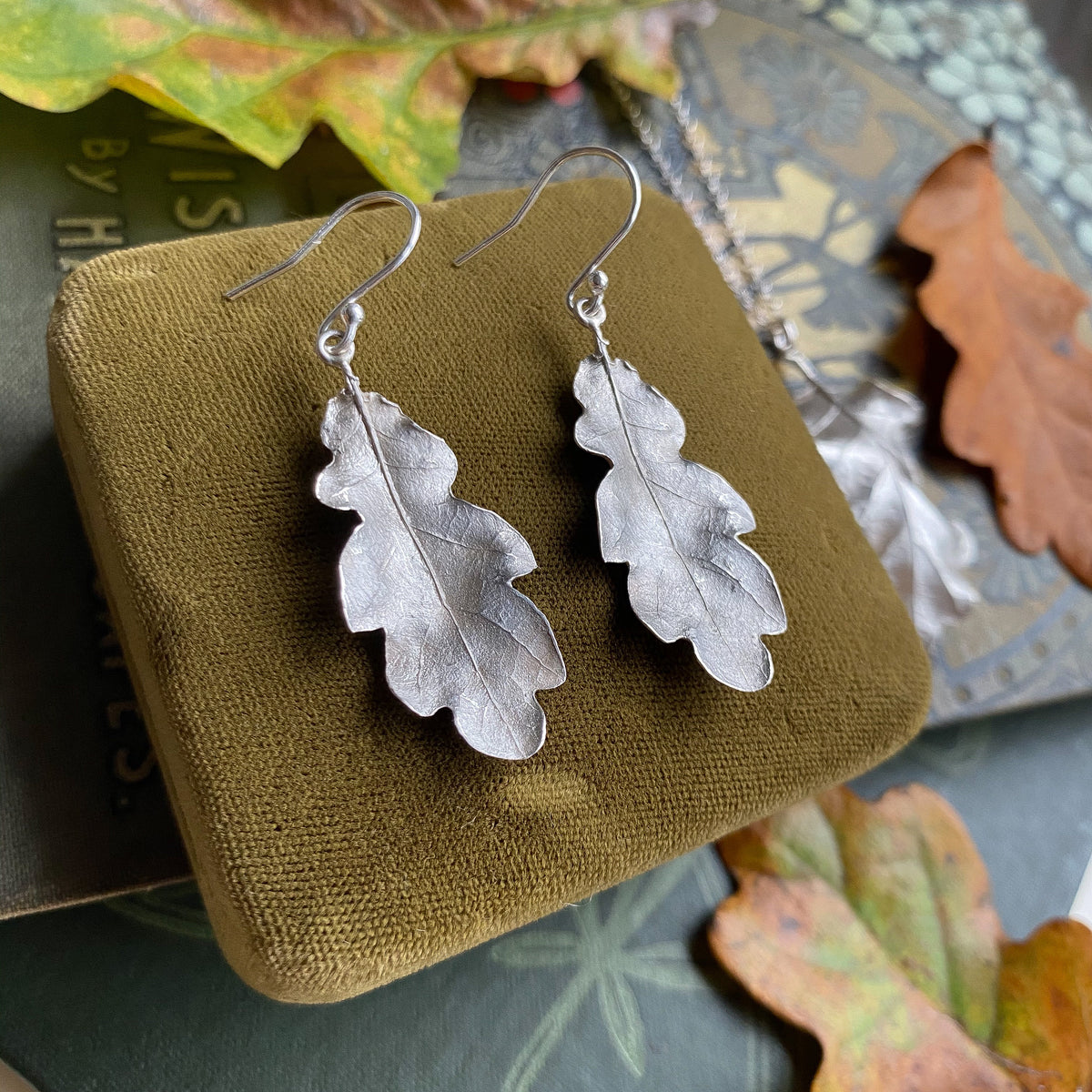 Oak Leaf Earrings