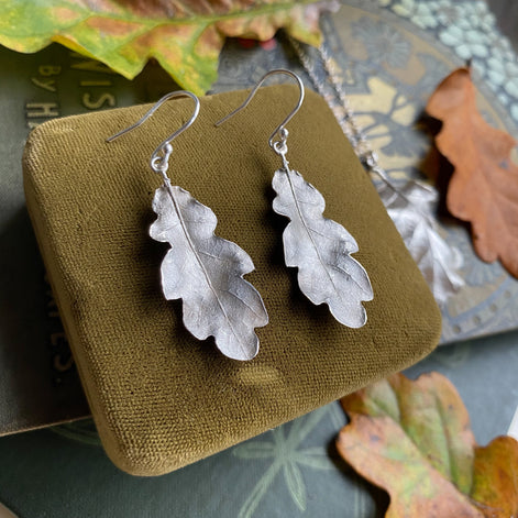 Oak Leaf Earrings