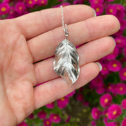 Beech Leaf Necklace