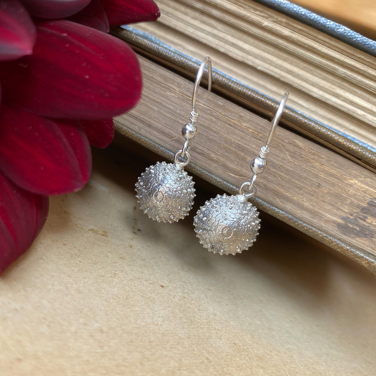 Sea Urchin Earrings