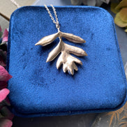 Hawthorn Leaf Necklace