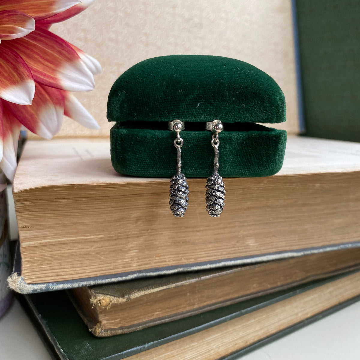 Pine Cone Earrings