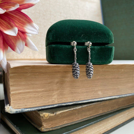 Pine Cone Earrings