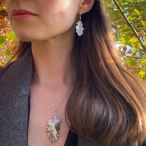 Oak Leaf Necklace