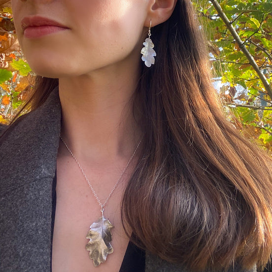 Oak Leaf Necklace