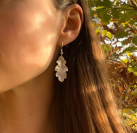Oak Leaf Earrings