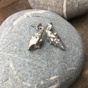 Cone Shell Stud Earrings