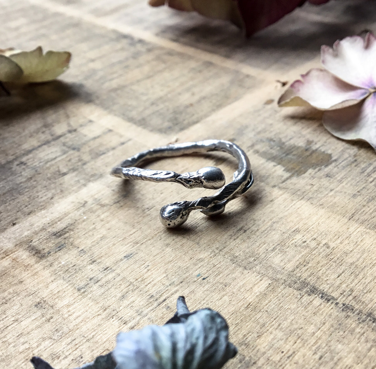 Blossom Twig Ring