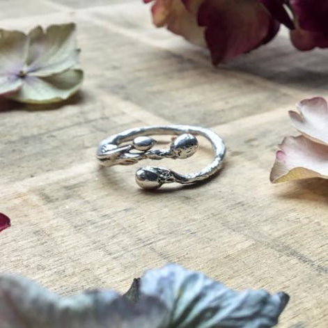 Blossom Twig Ring