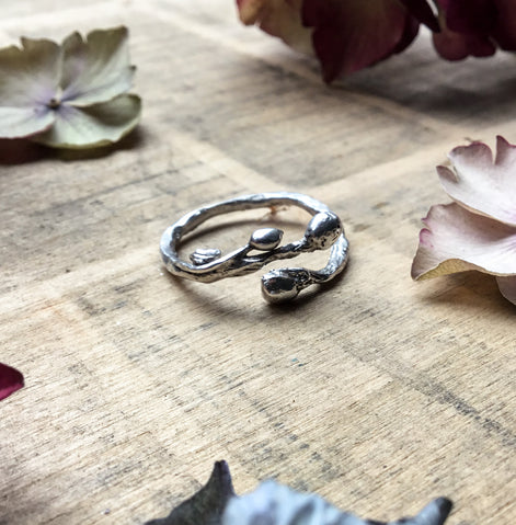 Blossom Twig Ring